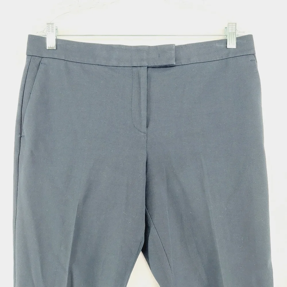 Ann Taylor Navy Blue Eva Ankle Pants Business Casual Trousers P6756 - Picture 2 of 9